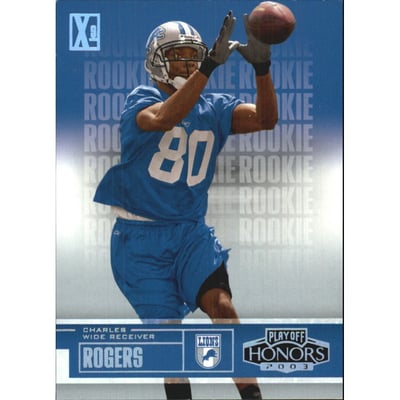 2003 Playoff Honors X's #117 Charles Rogers