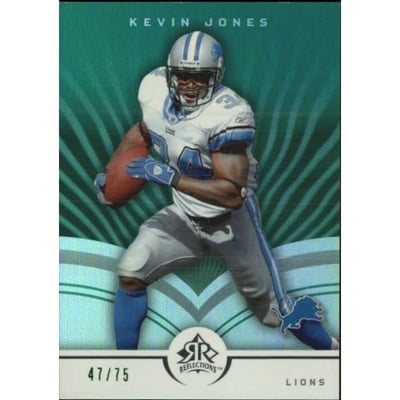 2005 Reflections Green #31 Kevin Jones