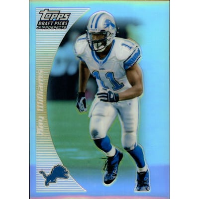 2005 Topps Draft Picks and Prospects Chrome Gold Refractors #79 Roy Williams WR