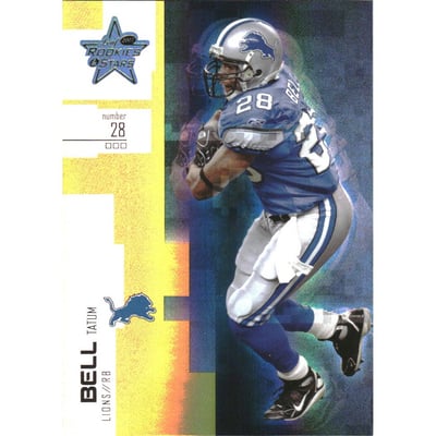 2007 Leaf Rookies and Stars Gold #19 Tatum Bell