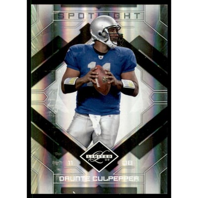 2009 Limited Silver Spotlight #34 Daunte Culpepper
