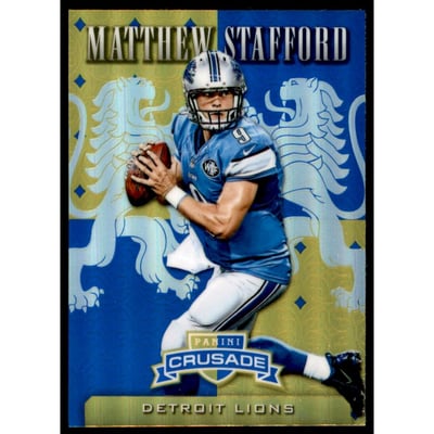 2015 Rookies and Stars Crusade Blue #40 Matthew Stafford