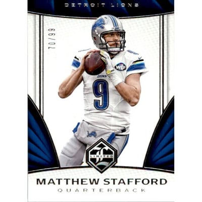 2016 Limited Silver Spotlight #3 Matthew Stafford