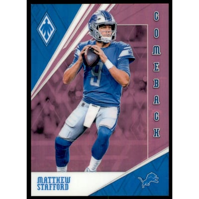 2019 Panini Phoenix Comeback Pink #7 Matthew Stafford