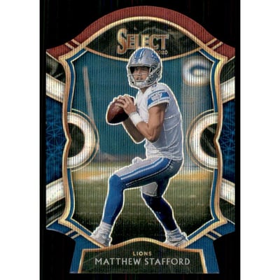2020 Select Prizm Tri Color Die Cut #11 Matthew Stafford