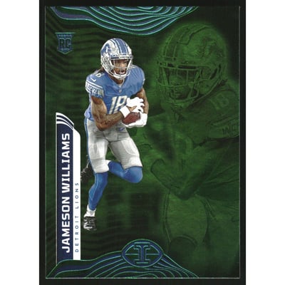 2022 Panini Illusions Emerald #30 Jameson Williams