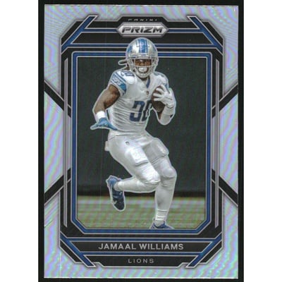 2022 Panini Prizm Prizms Silver #97 Jamaal Williams