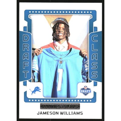 2022 Rookies and Stars Draft Class #9 Jameson Williams