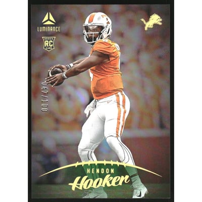 2023 Panini Luminance Green #104 Hendon Hooker