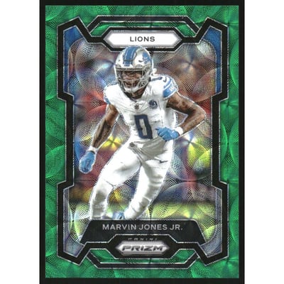2023 Panini Prizm Prizms Green Scope #102 Marvin Jones Jr.