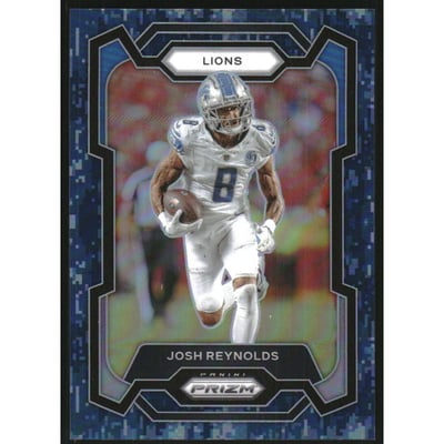 2023 Panini Prizm Prizms Navy Camo #104 Josh Reynolds