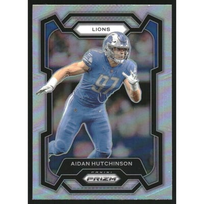 2023 Panini Prizm Prizms Silver #94 Aidan Hutchinson