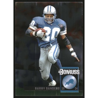 2024 Clearly Donruss Clearly Retro '94 #3 Barry Sanders