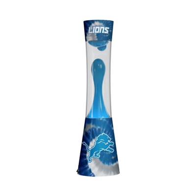 Detroit Lions 17" Tie-Dye Magma Lamp with Bluetooth Speaker