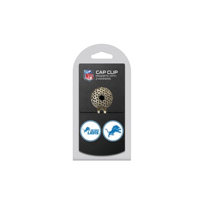 Detroit Lions Cap Clip with 2 Magnetic Markers Set