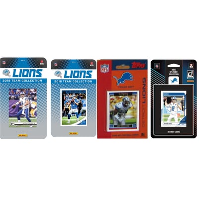Detroit Lions Multi-Season Trading Card Team Sets