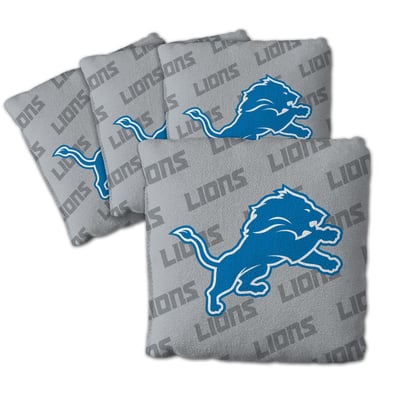 Detroit Lions Fanpoint Four-Piece Cornhole Bag Set