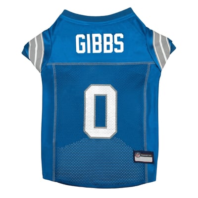Jahmyr Gibbs Detroit Lions Player Pet Jersey - Blue
