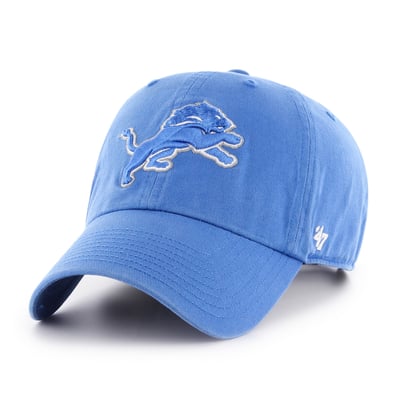 Detroit Lions '47 Primary Clean Up Adjustable Hat - Blue