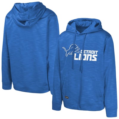  Detroit Lions Streak Fleece Pullover Hoodie - Blue