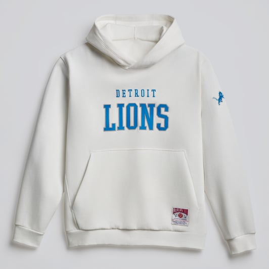 lululemon Detroit Lions White Steady State Pullover Hoodie