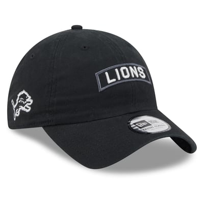 Detroit Lions New Era 2026 Salute To Service Casual Classic Adjustable Hat - Black