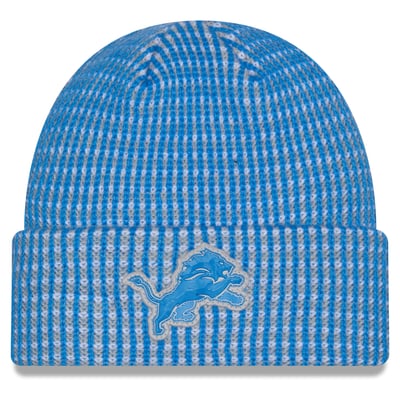 Detroit Lions New Era 2026 Sideline Cold Weather  Cuffed Knit Hat - Blue