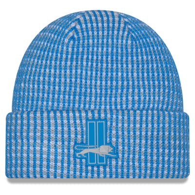 Detroit Lions New Era 2026 Sideline Cold Weather  Cuffed Knit Hat - Blue