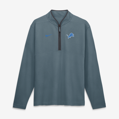  Detroit Lions Nike Dri-FIT Victory Half-Zip Pullover - Anthracite