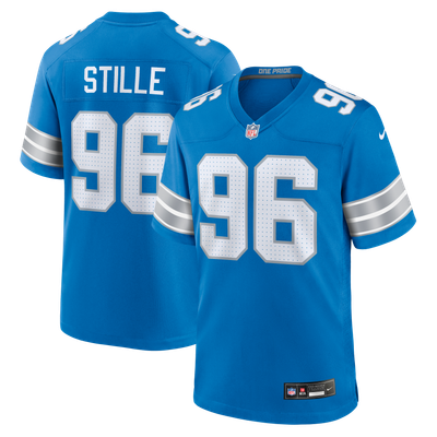 Ben Stille Detroit Lions Nike Team Game Jersey - Blue