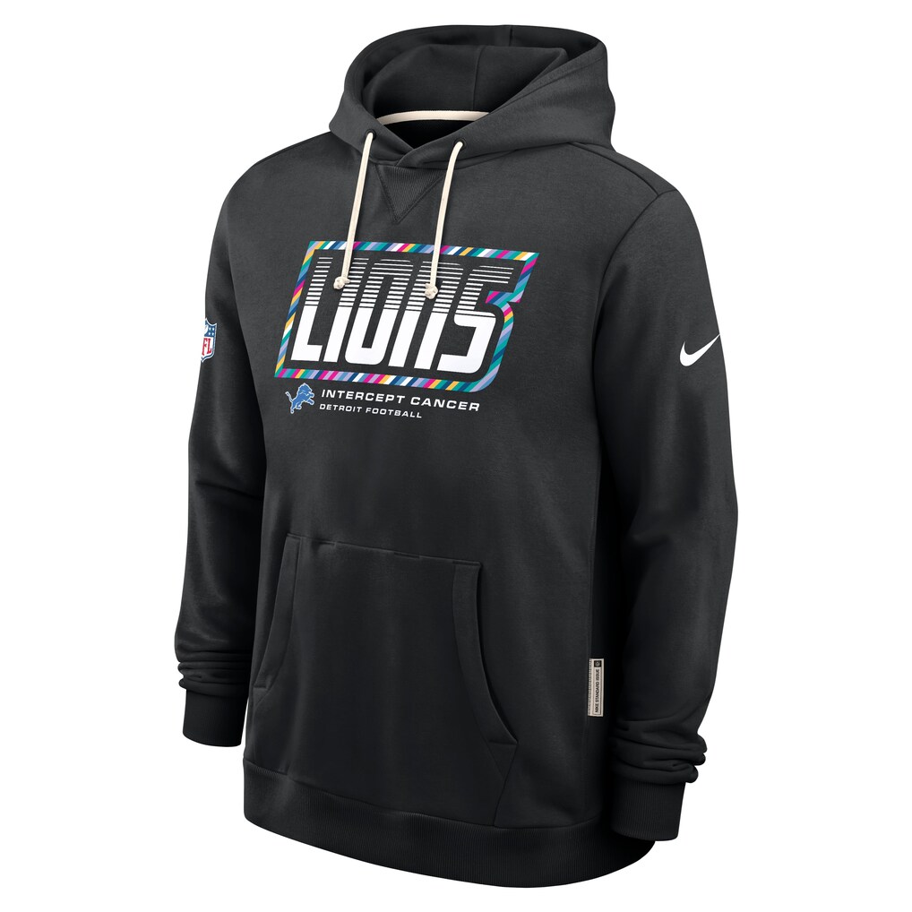 Men's Nike Black Detroit Lions 2026 NFL Crucial Catch Big & Tall ...