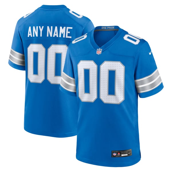 Men's Detroit Lions Blue NFL Position One Combine Performance Pullover Hoodie Men's Detroit Lions Blue NFL Position One Combine Performance Pullover Hoodie