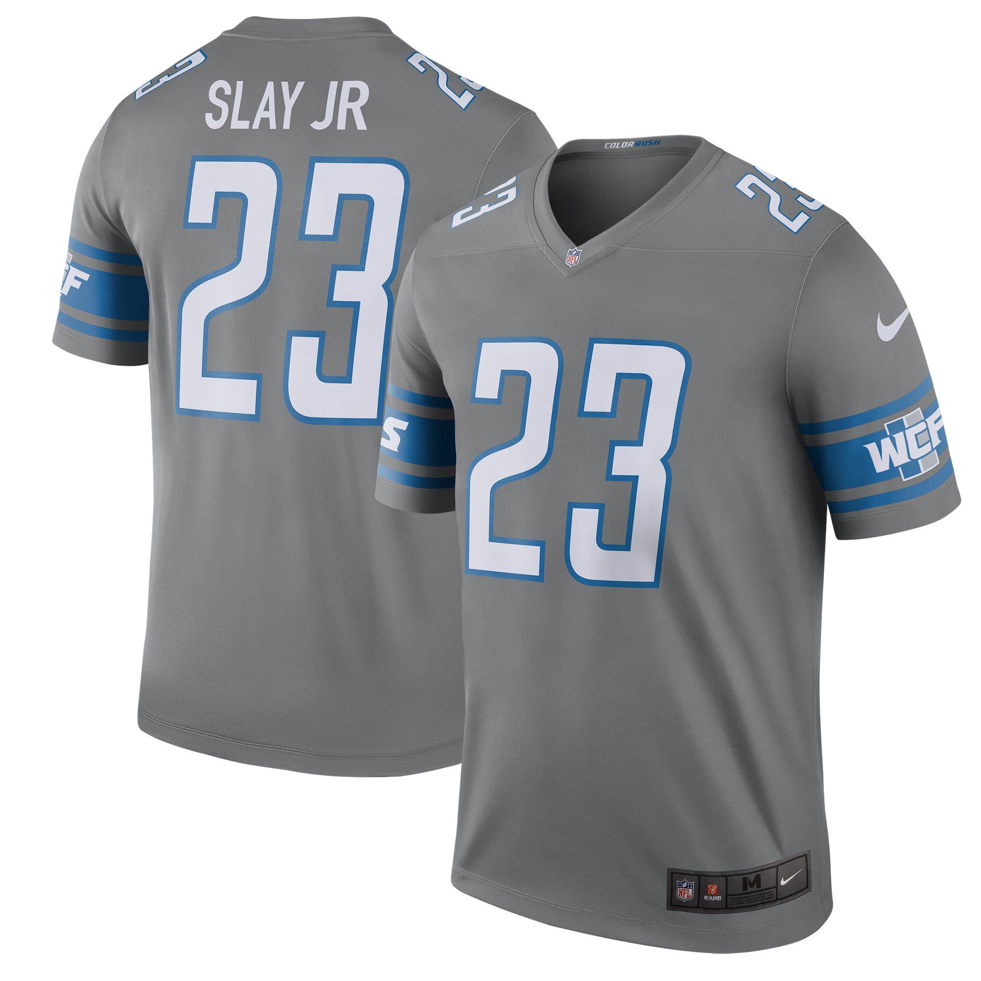 Men's Nike Darius Slay Jr. Steel Detroit Lions Color Rush Legend