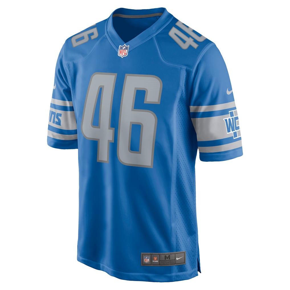 Jack Campbell Detroit Lions Nike  Game Jersey - Blue