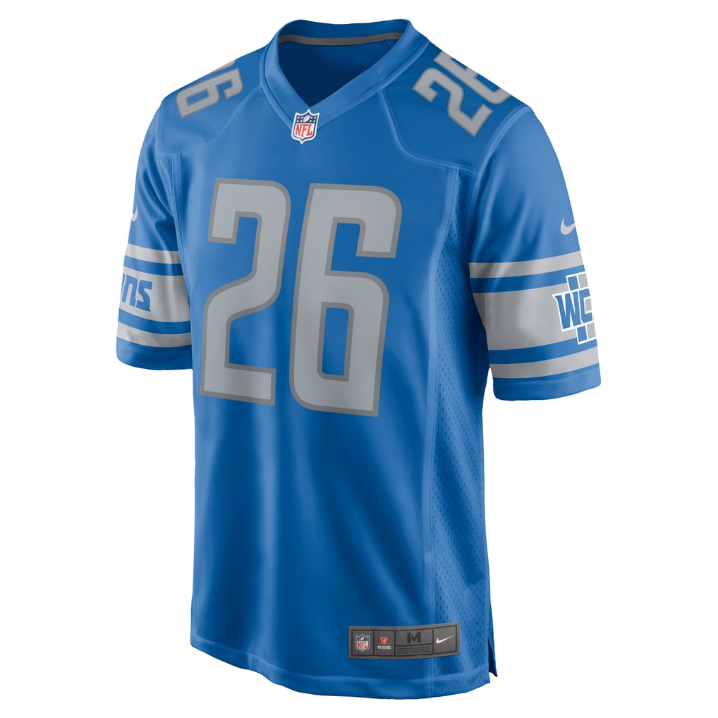 Jahmyr Gibbs Detroit Lions Nike  Game Jersey - Blue
