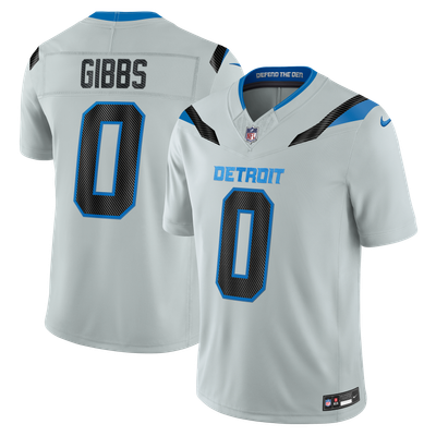 Jahmyr Gibbs Detroit Lions Nike 2026 Rivalries Collection Stitched Limited Jersey - Silver