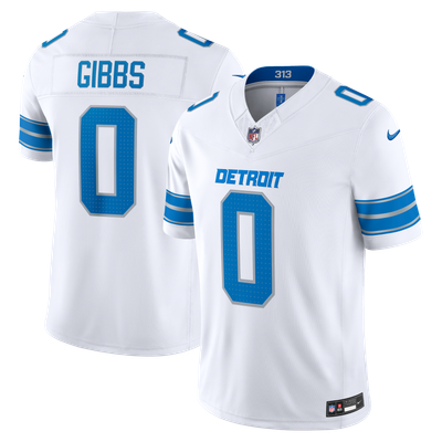Jahmyr Gibbs Detroit Lions Nike Vapor F.U.S.E. Stitched Limited Jersey - White