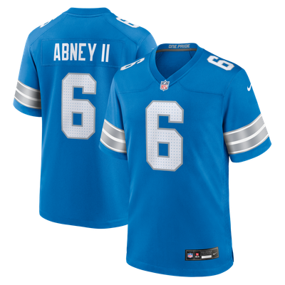 Keith Abney II Detroit Lions Nike Team Game Jersey - Blue
