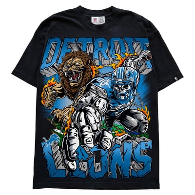 Detroit Lions Warren Lotas Den T-Shirt - Black