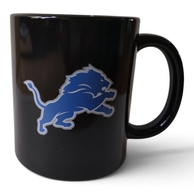 Detroit Lions Pegasus 11oz. Team Logo Ceramic Mug