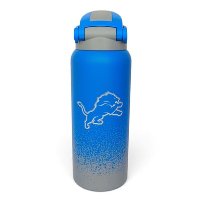 Detroit Lions Pegasus 32oz. Gradient Stainless Steel ProFlow Water Bottle
