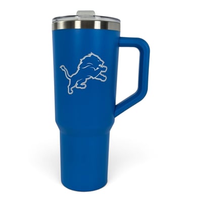 Detroit Lions Pegasus 38oz. Standard Logo Stainless Steel ProCarry Tumbler