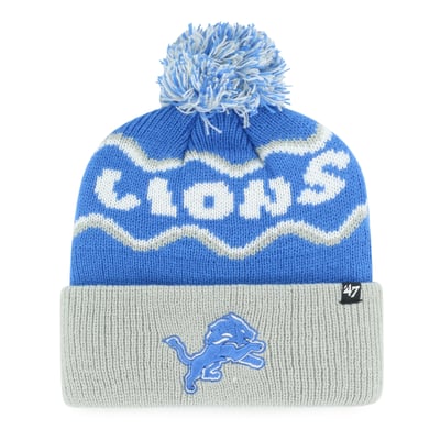  Detroit Lions '47 Preschool Squiggle Script Cuffed Knit Hat - Blue
