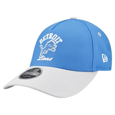 Detroit Lions New Era Preschool Arch 9FORTY A-Frame M-Crown Adjustable Hat - Blue