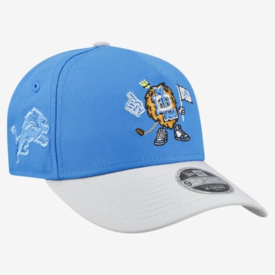 Detroit Lions New Era Preschool Cartoon 9FORTY M-Crown A-Frame Adjustable Hat - Blue
