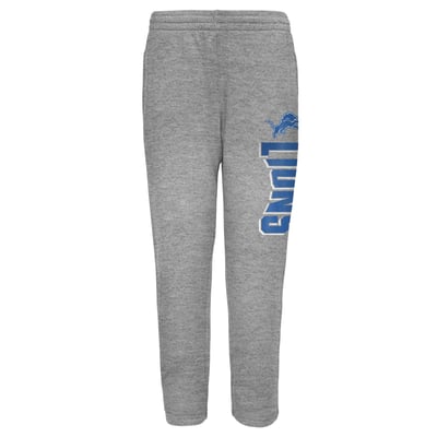 Detroit Lions Outerstuff Preschool Jet Stream Jogger Pants - Gray