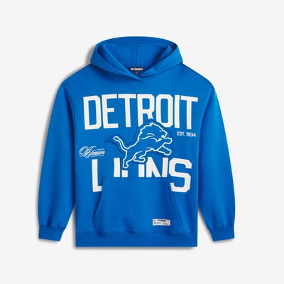  Detroit Lions Off Season x NFL Unisex Oversized Hoodie - Blue