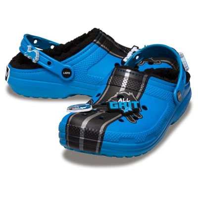 Detroit Lions Crocs Unisex Classic Lined Clog