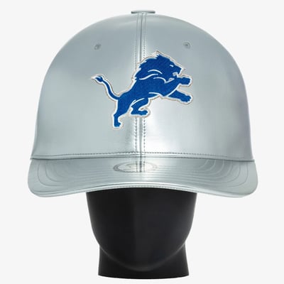 Detroit Lions Noggin Boss Unisex Big Hat - Silver