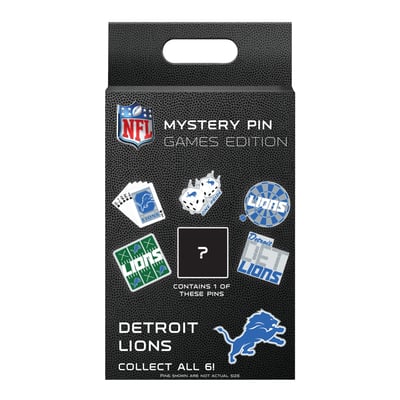Detroit Lions WinCraft Series 1 Game Night Mystery Pin